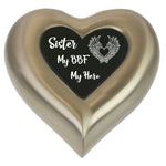Forever Brass Heart Keepsake