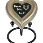 Forever Brass Heart Keepsake