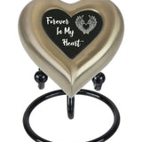 Forever Brass Heart Keepsake