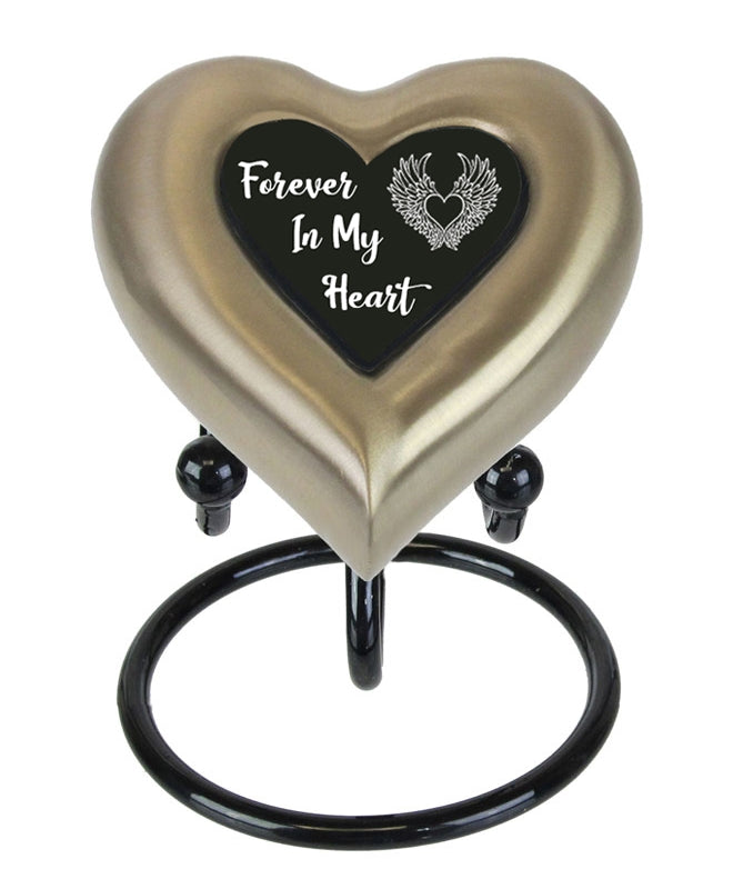 Forever Brass Heart Keepsake