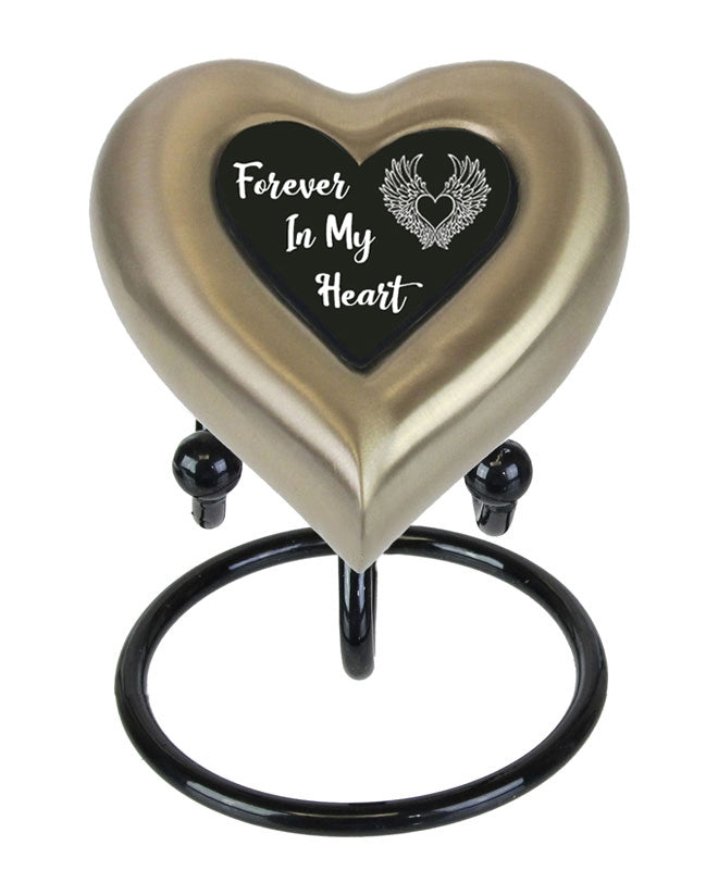 Forever Brass Heart Keepsake