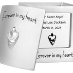 Forever In My Heart Baby Urn - Free Professional Engraving