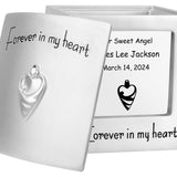 Forever In My Heart Baby Urn - Free Professional Engraving