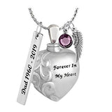 Forever In My Heart Ash Jewelry Urn - Love Charms™ Option
