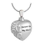 Forever In My Heart Ash Jewelry Urn - Love Charms™ Option