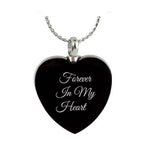 Forever In My Heart Pendant Urn - Love Charms Option