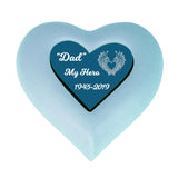 Forever Blue Heart Urn