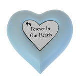 Forever Baby Blue Heart Urn