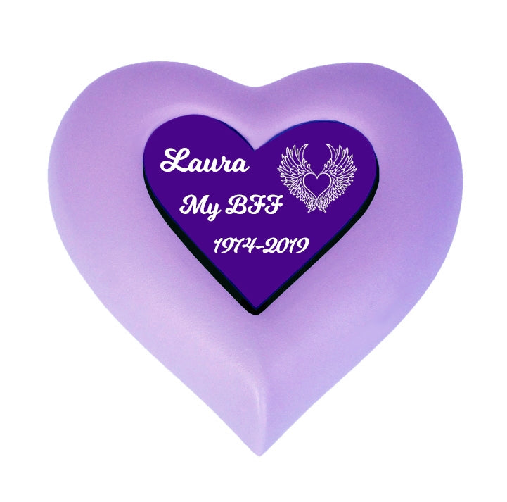 Forever Purple Heart Keepsake Urn