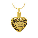 Forever Loved Gold Necklace Ash Urn - Love Charms™ Option