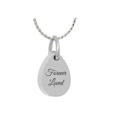 Forever Loved Teardrop Pendant Urn - Love Charms Option