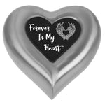 Forever Pewter Heart Keepsake Urn