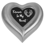 Forever Pewter Heart Keepsake Urn