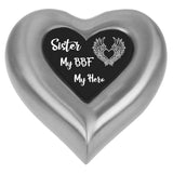 Forever Pewter Heart Keepsake Urn
