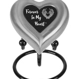 Forever Pewter Heart Keepsake Urn