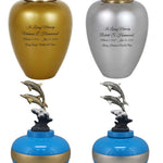 Free Cremation Adult Urns - Shipping Fee Required - Choose Engraving - Burial Vault Option 