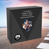 Video Game Console Wood Cremation Urn - Handcrafted Urn - Personalization and Photo Included