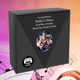 Video Game Console Wood Cremation Urn - Handcrafted Urn - Personalization and Photo Included