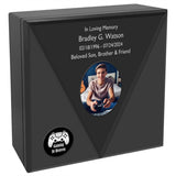 Video Game Console Wood Cremation Urn - Handcrafted Urn - Personalization and Photo Included