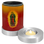 Guadalupe Candle Cremation Urn - Engraving Available - LED Candle Included