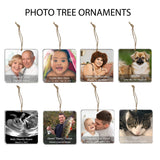 Memorial Photo Ornament - 2 Lines of Personalization