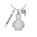 Genie Bottle Ash Pendant Urn - Love Charms® Option