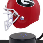 Football Adult or Medium Cremation Urn & University of Georgia Bulldogs Hover Helmet Décor - Free Engraving