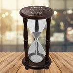 Lifetime Hourglass Keepsake Urn - Giant Walnut Cremation Urn
