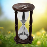 Lifetime Hourglass Keepsake Urn - Giant Walnut Cremation Urn