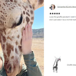 Giraffe Jewelry Urn - Love Charms™ Option