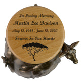 Safari Giraffe Cremation Urn