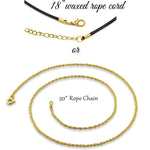 Teardrop Gold Pendant Urn - Love Charms Option