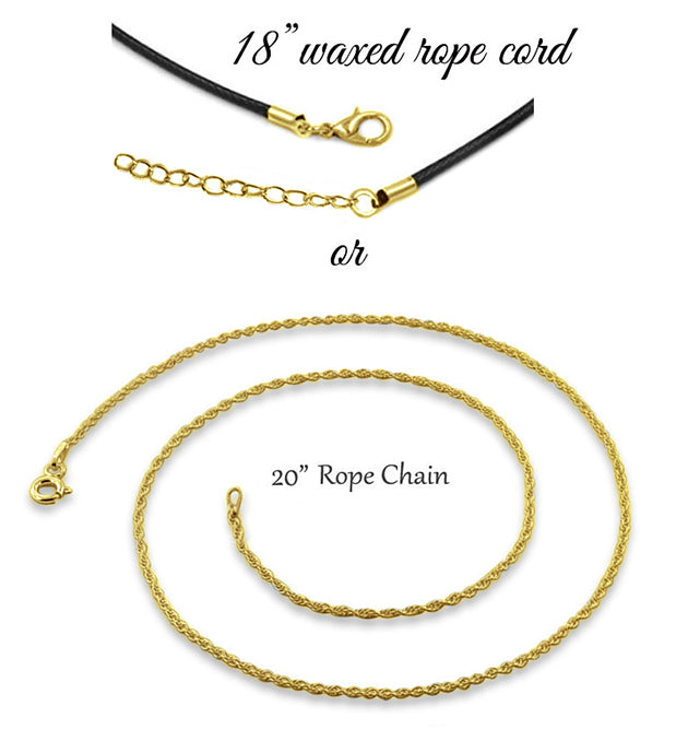 Crucifix Gold Ash Pendant Urn - Love Charms™ Option 