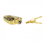 Gold Angel Wings Cremation Urn - Love Charms™ Option 