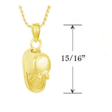 Baby Bootie 10KT or 14KT Gold Cremation Jewelry Urn - SHIPS NOW