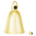Every Time A Bell Rings - Gold Ash Ornament