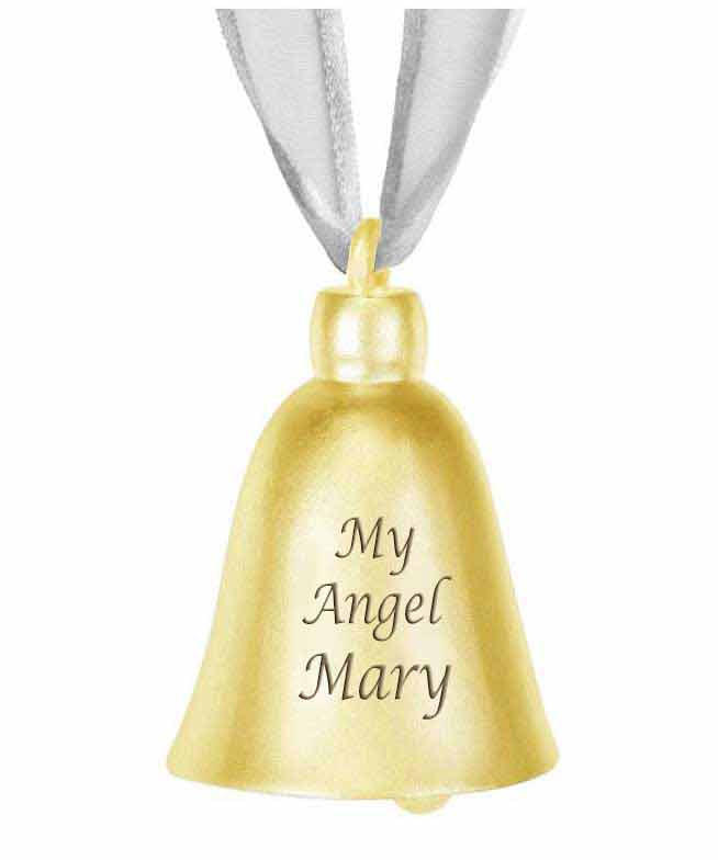 Every Time A Bell Rings - Gold Ash Ornament