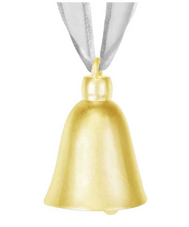 Every Time A Bell Rings - Gold Ash Ornament