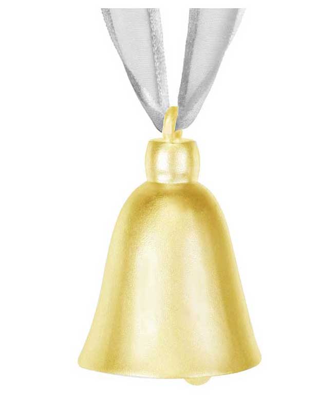 Every Time A Bell Rings - Gold Ash Ornament