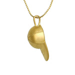 Golden Baseball Cap Ash Urn - Love Charms™ Option