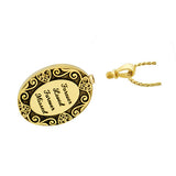 Forever Loved Forever Missed Gold Jewelry Ash Urn - Love Charms™ Option 