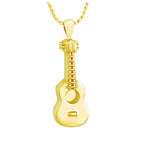 Acoustic Gold Guitar Ash Urn - Love Charms™ Option