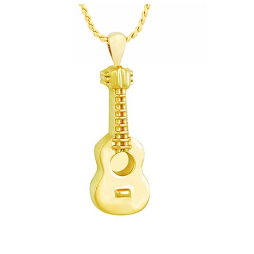 Acoustic Gold Guitar Ash Urn - Love Charms™ Option