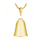 Love Bell 14KT Gold Cremation Jewelry Urn - SHIPS NOW