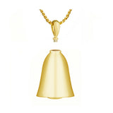 Love Bell 14KT Gold Cremation Jewelry Urn - SHIPS NOW