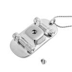 Skateboard Pendant Ash Urn - Love Charm Option