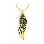 Golden Wing Ash Urn - Love Charms™ Option