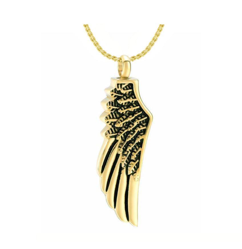 Golden Wing Ash Urn - Love Charms™ Option