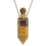 Goldstone Gemstone Crystal Cremation Jewelry Ash Necklace Urn - Love Charms® Option
