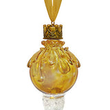 Golden Snowball Icicle Ornament Keepsake Urn